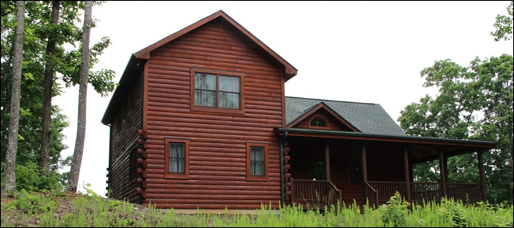 Professional Log Home Borate Application  Jackson County, Ohio